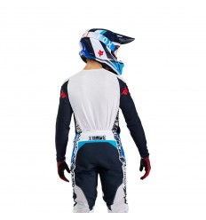 Traje Fox 360 Fade Blanco Azul