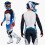 Traje Fox 360 Fade Blanco Azul