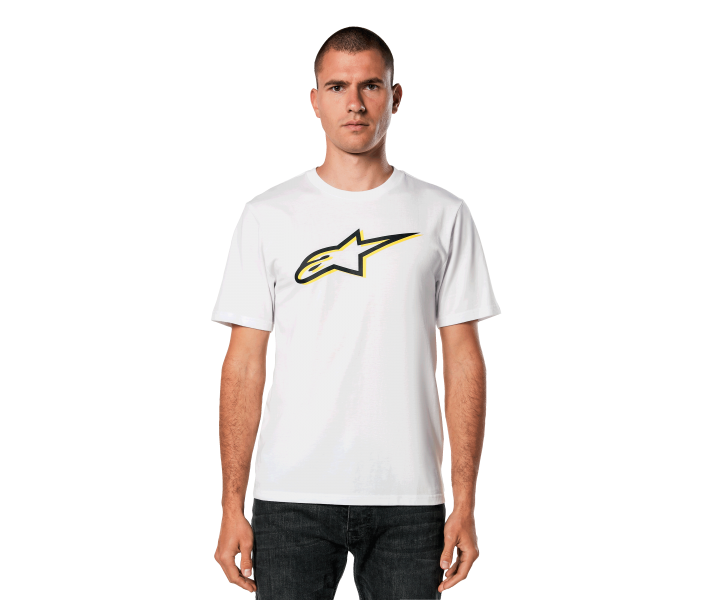Camiseta Alpinestars Ageless Shadow Csf Blanco Negro |1214-73104-2010|