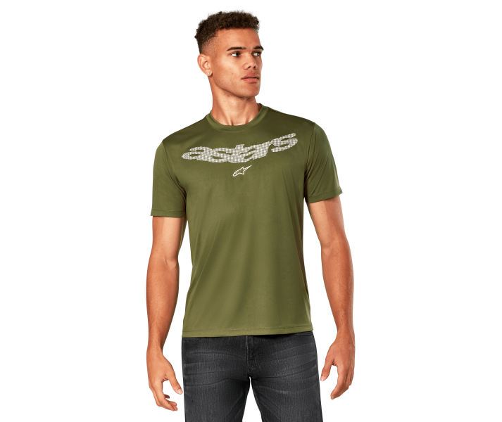 Camiseta Alpinestars Night Performance Ss Verde |1244-72810-67|
