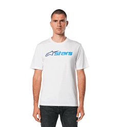 Camiseta Alpinestars Blaze 2.0 Csf Blanco Azul Azul |1214-73108-2760|