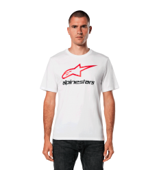 Camiseta Alpinestars Always 2.0 Csf Blanco Rojo Negro |1214-73106-231|