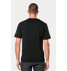 Camiseta Alpinestars Linear Wordmark 2.0 Csf Negro Gris Rojo |1214-73110-113|