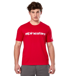 Camiseta Alpinestars Linear Wordmark 2.0 Csf Rojo Blanco |1214-73110-3020|