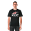 Camiseta Alpinestars Ride 4.0 Csf Negro Blanco Rojo |1214-73112-123|