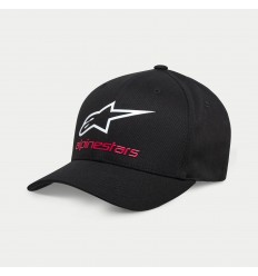 Gorra Alpinestars Always 2.0 Negro Blanco Rojo |1214-81701-123|