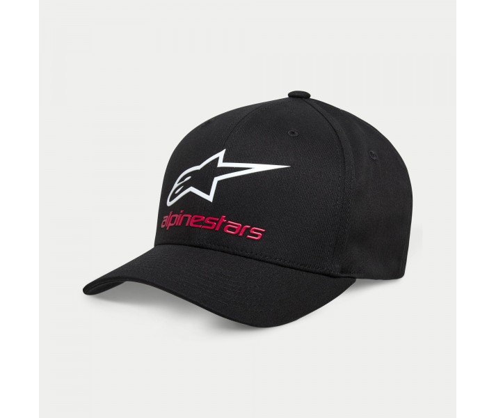 Gorra Alpinestars Always 2.0 Negro Blanco Rojo |1214-81701-123|