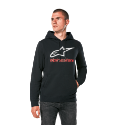 Sudadera Alpinestars Always V3 Negro Blanco Rojo |1244-52020-1232|