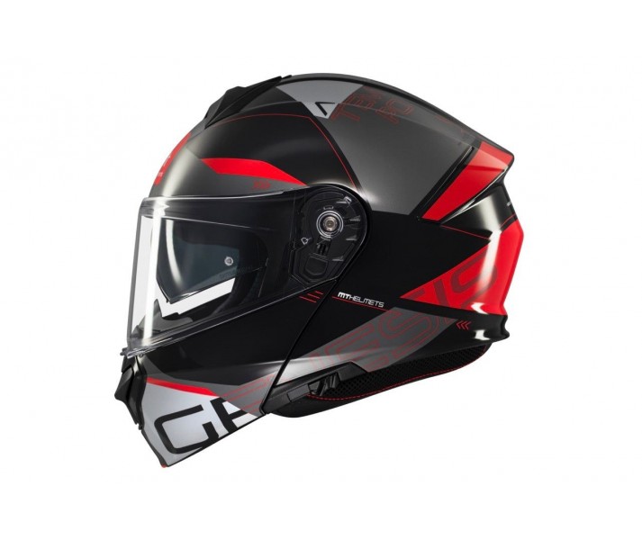Casco MT Genesis SV Atempo B15 Gris Rojo |1347C241151|