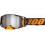 Máscara 100% Armega Hiper Acosta Negro Naranja / Plateado |26013875|