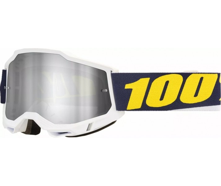 Máscara 100% Accuri 2 Torc Amarillo Azul / Plateado |26013879|