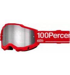 Máscara 100% Accuri 2 Torc Negro Azul Rojo Blanco / Plateado |26013880|
