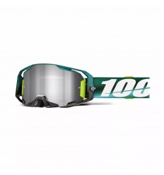 Máscara 100% Armatic Polarity Negro Verde / Plateado |26013920|