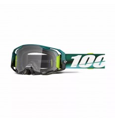 Máscara 100% Armatic Polarity Negro Verde / Transparente |26013921|