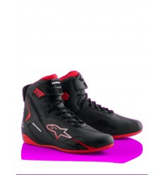 Zapatillas Alpinestars Faster-4 Honda Negro Rojo |2510825-13|