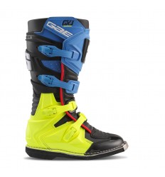 Botas Gaerne Infantil Gxj Negro Azul Amarillo Fluor |2169-013|