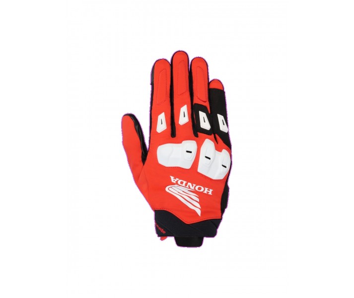 Guantes Alpinestars Honda Sp X 3 Rojo Brillo Negro Blanco |3561325-3016|