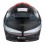 Casco Nzi Eurus 4 Stream Duo Vanguard Negro Antracita Rojo Mate