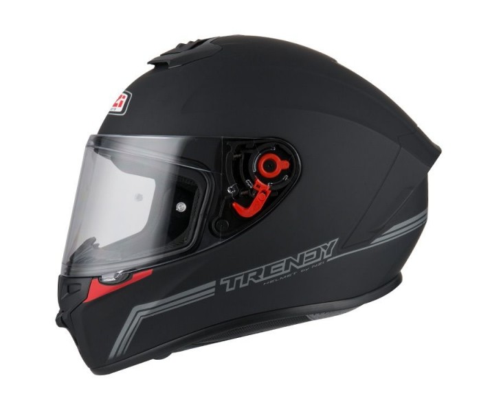 Casco Nzi Trendy 2 Solid Negro Mate |150346A577|