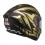 Casco NZI Trendy 2 Flag Negro Oro Mate |150346A951|