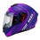 Casco NZI Trendy 2 Connected Dark Azul Rosa Mate |150330A923|