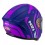 Casco NZI Trendy 2 Connected Dark Azul Rosa Mate |150330A923|