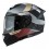 Casco Nzi Eurus 4 Stream Duo Vanguard Negro Arena Rojo Mate
