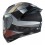Casco Nzi Eurus 4 Stream Duo Vanguard Negro Arena Rojo Mate
