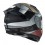 Casco Nzi Eurus 4 Stream Duo Vanguard Negro Arena Rojo Mate