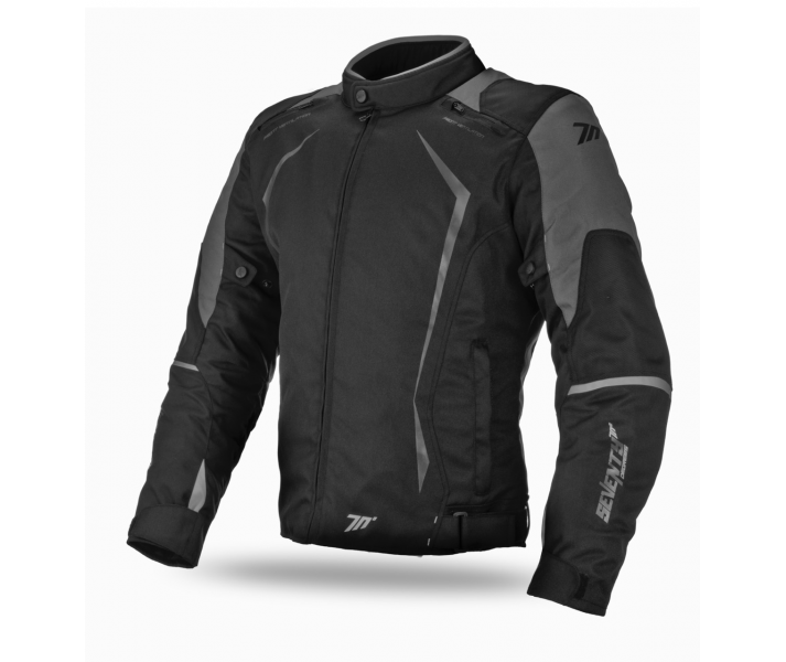Chaqueta Seventy Mujer Sd-Jr49 Racing Negro Gris |SD21049023|