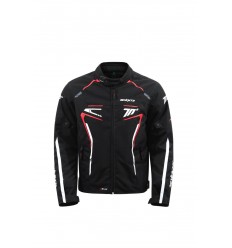 Chaqueta Seventy Sd-Jr65 Piston Negro Rojo Blanco |SD21065144|