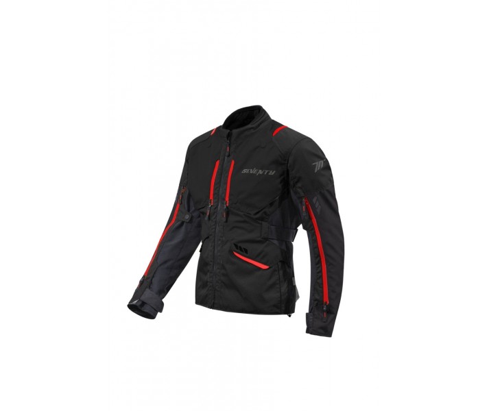 Chaqueta Seventy Sd-Jt67 Tanami Negro Rojo |SD23067124|