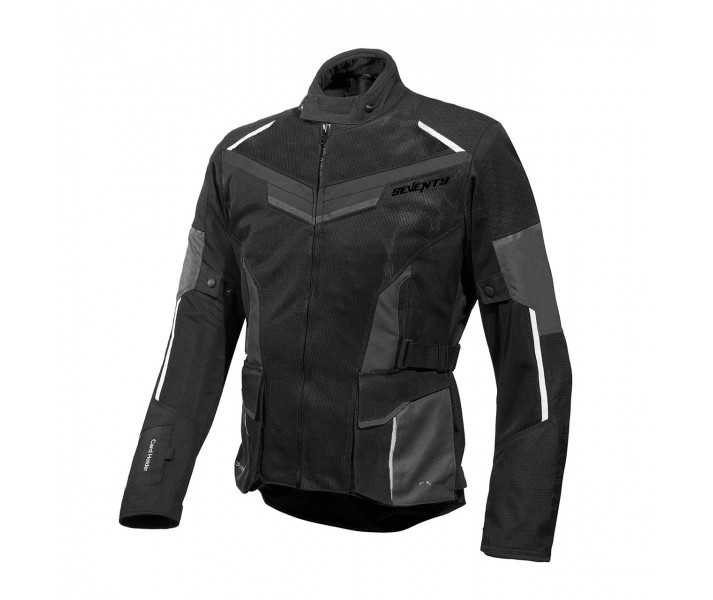 Chaqueta Seventy Sd-Jt70 Atacama Negro Gris Blanco |SD23070024|