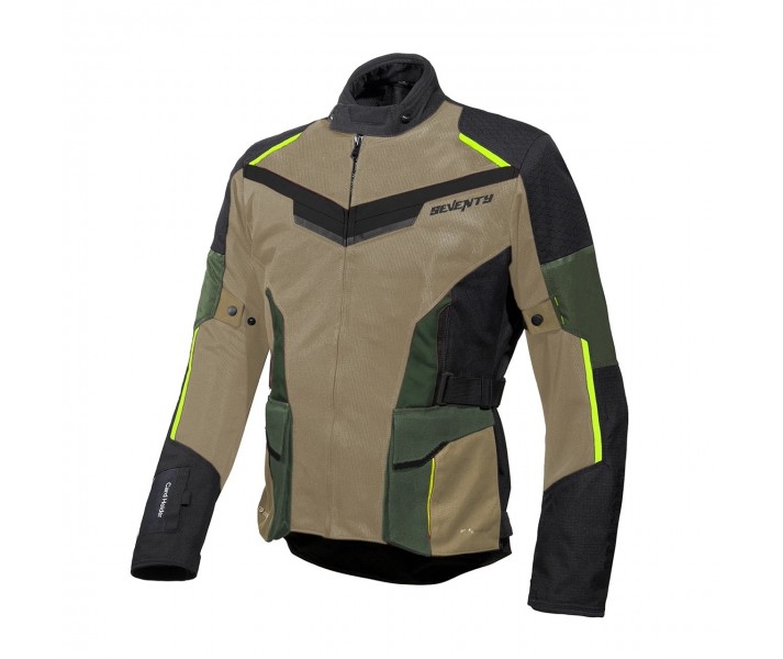 Chaqueta Seventy Sd-Jt70 Atacama Arena Verde Amarillo Fluor |SD23070124|