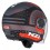 Casco Nzi Ringway 2 Duo Antera Antracita Rojo Mate |150345A891|