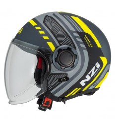 Casco Nzi Ringway 2 Duo Connected Antracita Gris Mate |150345A894|