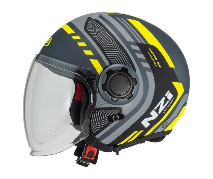 Casco Nzi Ringway 2 Duo Connected Antracita Gris Mate |150345A894|