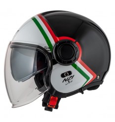 Casco Nzi Ringway 2 Duo Skyline Negro Blanco |150345B053|