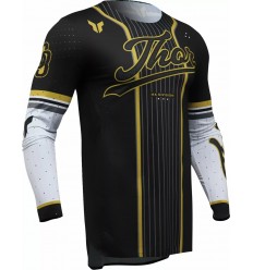Camiseta Thor Sportmode Baller Negro Blanco Dorado |29108474|