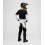 Traje Thor Sportmode Baller Negro Blanco Dorado