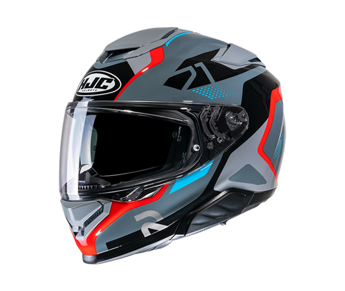 Casco Hjc Rpha 71 Hapel Gris Negro Rojo Azul |12622106|