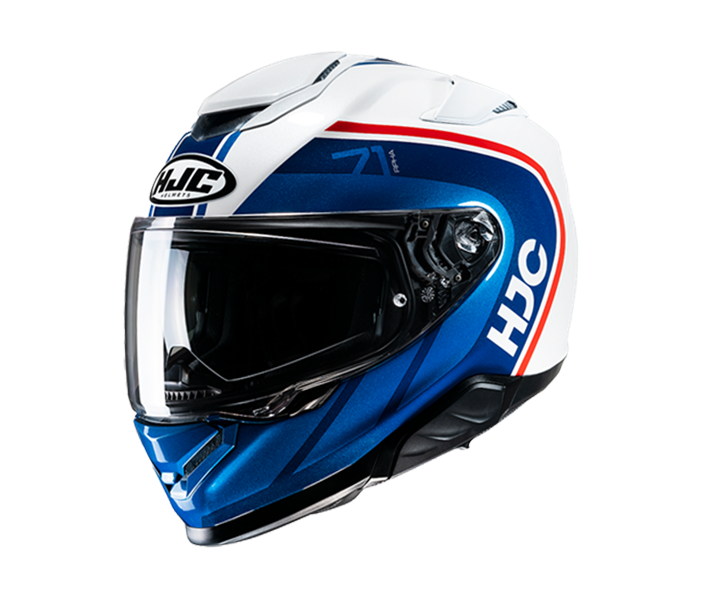 Casco Hjc Rpha 71 Mapos Blanco Azul |12632105|