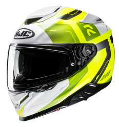 Casco Hjc Rpha 71 Cozad Blanco Amarillo Fluor |12667305|