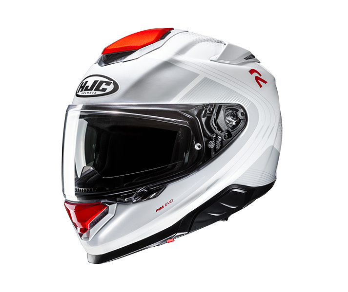 Casco Hjc Rpha 71 Frepe Blanco Gris Rojo |12670105|
