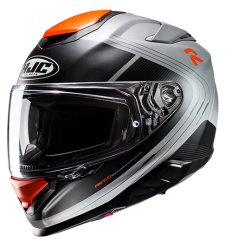 Casco Hjc Rpha 71 Frepe Gris Negro Naranja |12677705|