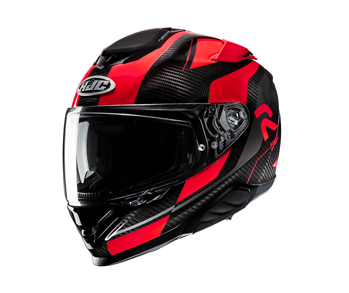 Casco Hjc Rpha 71 Hamil Carbon Negro Rojo |12730106|
