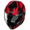Casco Hjc Rpha 71 Hamil Carbon Negro Rojo |12730106|