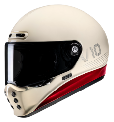 Casco Hjc V10 Tami Crema Rojo |10410106|