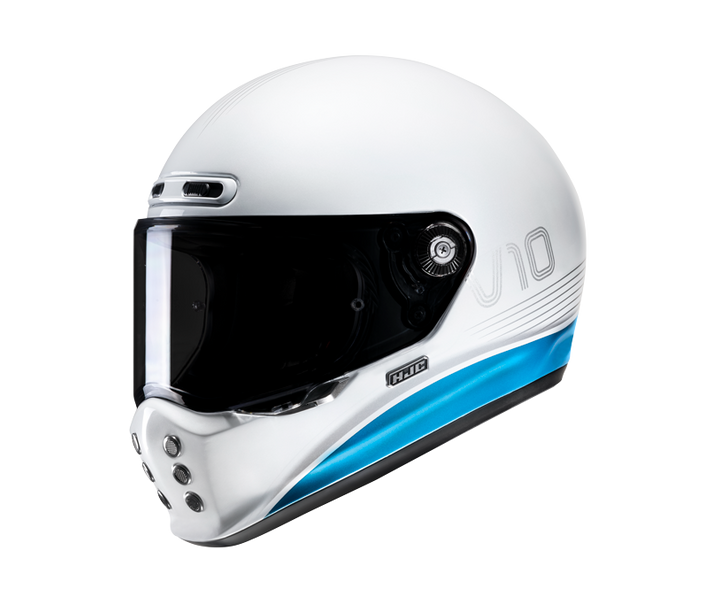Casco Hjc V10 Tami Blanco Azul |10410206|