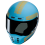 Casco Hjc V10 Foni Azul Naranja |10432706|